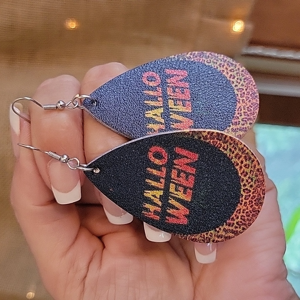 Halloween Vibes Animal Fire Drop Earrings